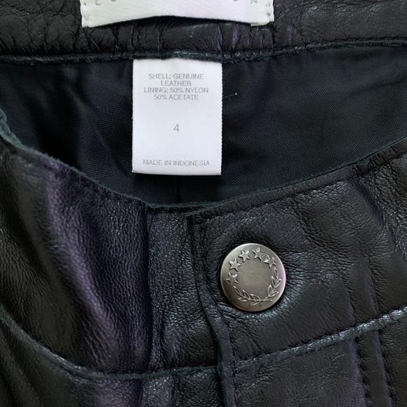 Hugo Buscati Leather Pants - Picture 6 of 11